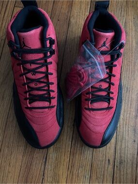 Jordan 12 reverse flu game nib